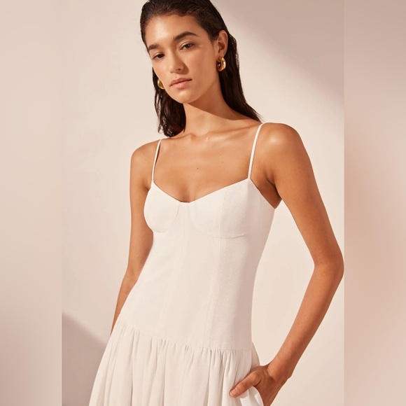 Shona Joy Vento Bustier Bubble Midi Dress - Picture 5 of 9